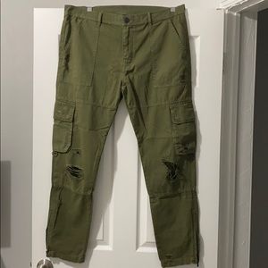 Authentic true religion mens cargo pants